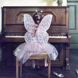 Elody Fairy Costume – Skirt and Wings Set (pink) - Role-Play for Children - sz 3-5 yrs