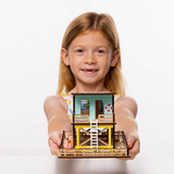 Mini Beach Hut Diy Architectural Craft Kit