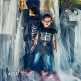 Casper Halloween Costume Coat for Kids - Carnival & Festive Use (2 sizes)
