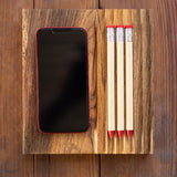 Oak Phone and Pen Tray | University of Alabama