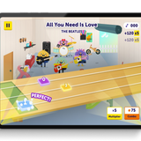 beatles + loog mini guitar (collective)