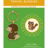 Wild Times Travel Buddies Keychain + Pin Gift Set