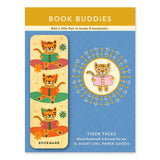 Tiger Tales Book Buddies Wood Mini Bookmark + Pin Gift Set