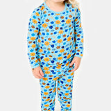 Long Sleeve Pajama Set - Hanukkah Dreidels