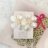 Bridal Magnolia Stud