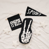 “Creepin’ It Real” Handmade Halloween Hang Sign