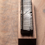 Wooden Incense Holder with Bronze Casting