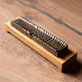 Wooden Incense Holder with Bronze Casting