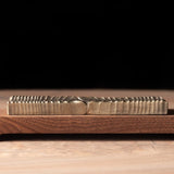 Wooden Incense Holder with Bronze Casting