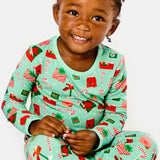 Long Sleeve Pajama Set - Santa Mail