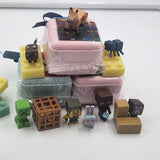 Bath Bombs for Kids with MineCrafter Toys Inside - all natural