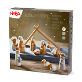 Natural Wood Nativity Set