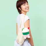 Strawberry Matcha Plush: Boba Tote