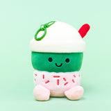 Strawberry Matcha Plush: Boba Tote