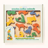 Wooden Chinese Zodiac Animals – Stacking Toy & Puzzle