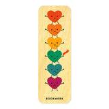 Hearts Mini Wood Bookmark
