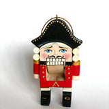 Handmade Wooden Christmas Ornament Nutcracker